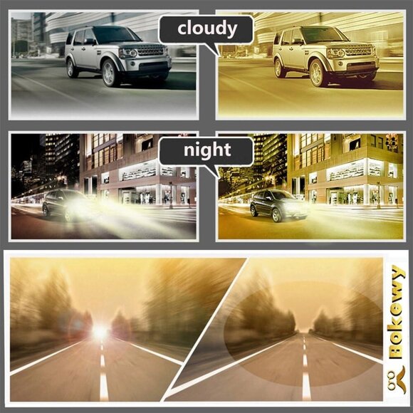 Night Vision Driving Glasses – Polarized Anti-Glare Clear Lenses for Men & Women - Picture 7 of 7